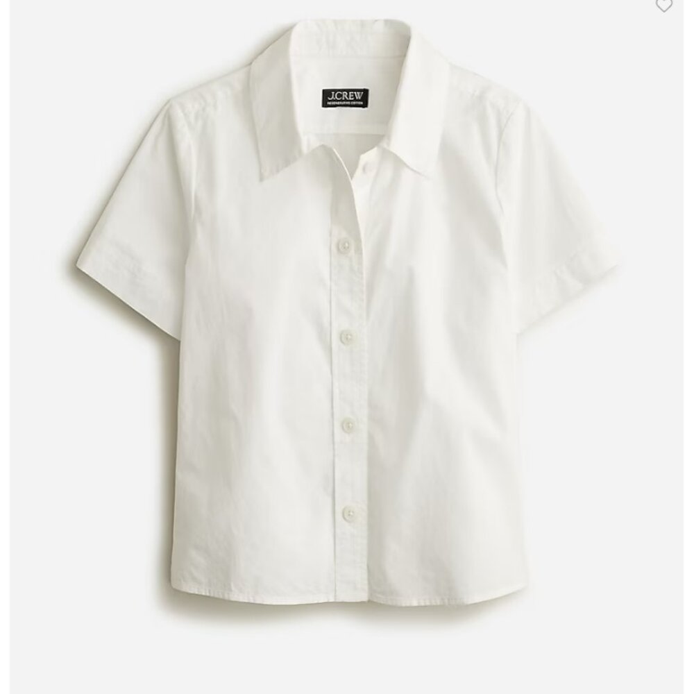 J.Crew Gamine shirt in cotton poplin NWOT